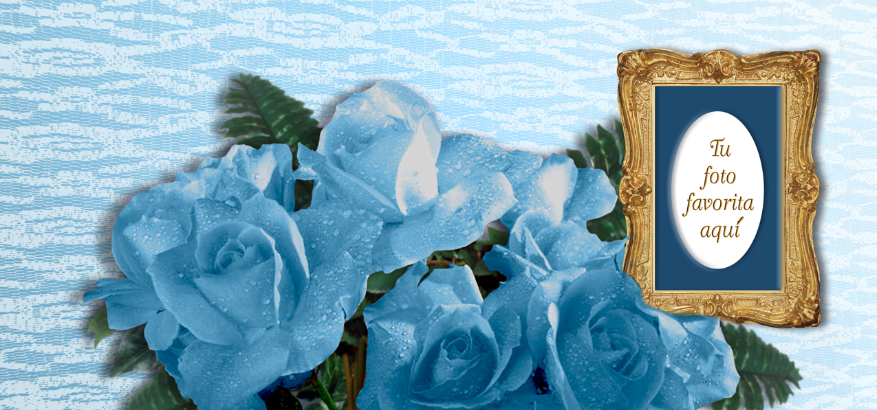Bouquet Of Roses Blue (Spanish)